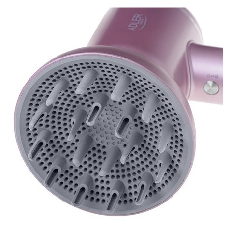 Adler Hair Dryer | AD 2270p SUPERSPEED | 1600 W | Number of temperature settings 3 | Ionic function | Diffuser nozzle | Purple - 3
